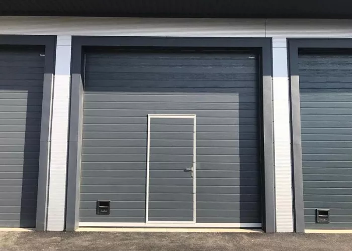 Ворота с калиткой 1