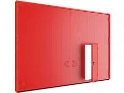 Автоматические противопожарные распашные ворота Doorhan 2000х2000мм