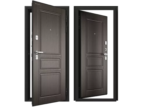 Дверь Премиум Плюс DoorHan 890х2050х9005  Дуб белый патина правая