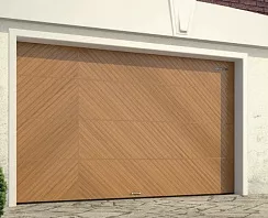 Гаражные ворота Doorhan с покрытием под дерево
